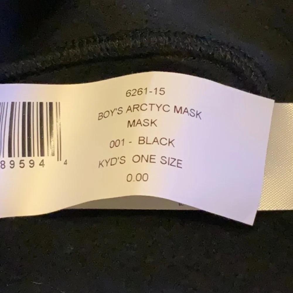 Spyder Boys ARCTYC Mask - Black